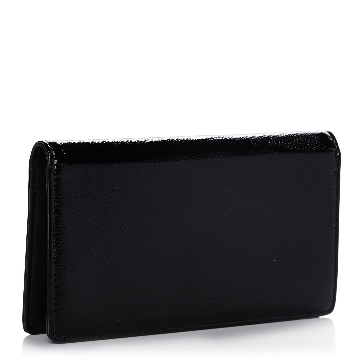 Patent Caviar Timeless CC Yen Wallet Black