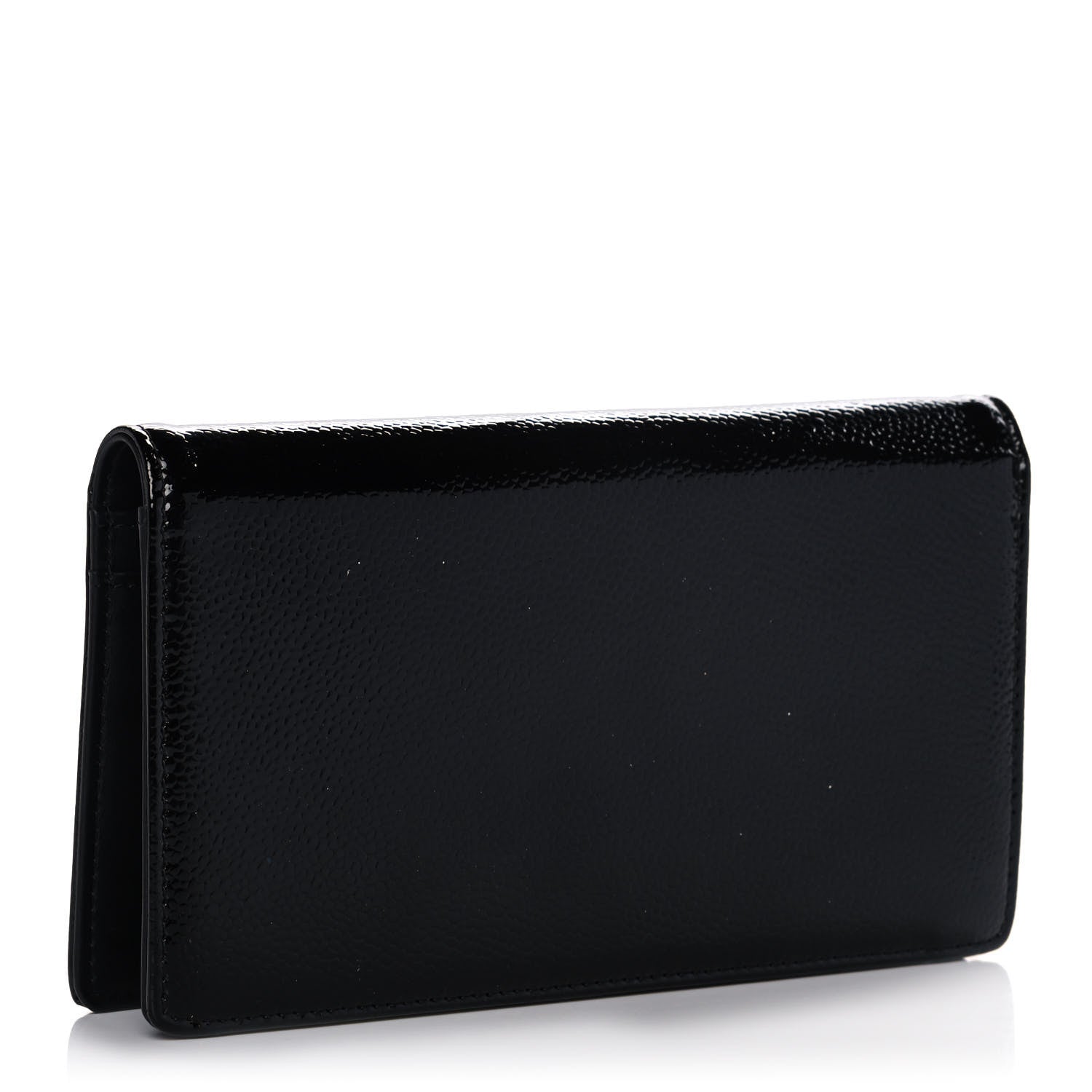 Chanel Patent Caviar Timeless CC Yen Wallet Black 3 of 10