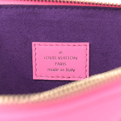 Louis Vuitton Lambskin Embossed Monogram Vuittamins Coussin PM Rose Violet 6 of 8