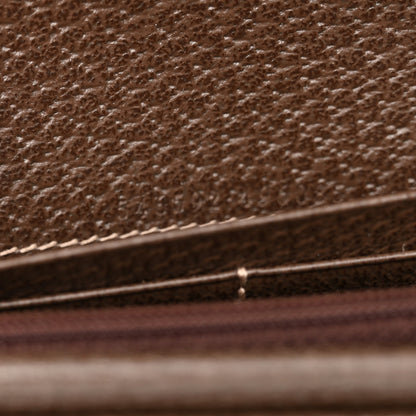 Gucci GG Supreme Monogram Web Ophidia Wallet On Chain Brown 6 of 11
