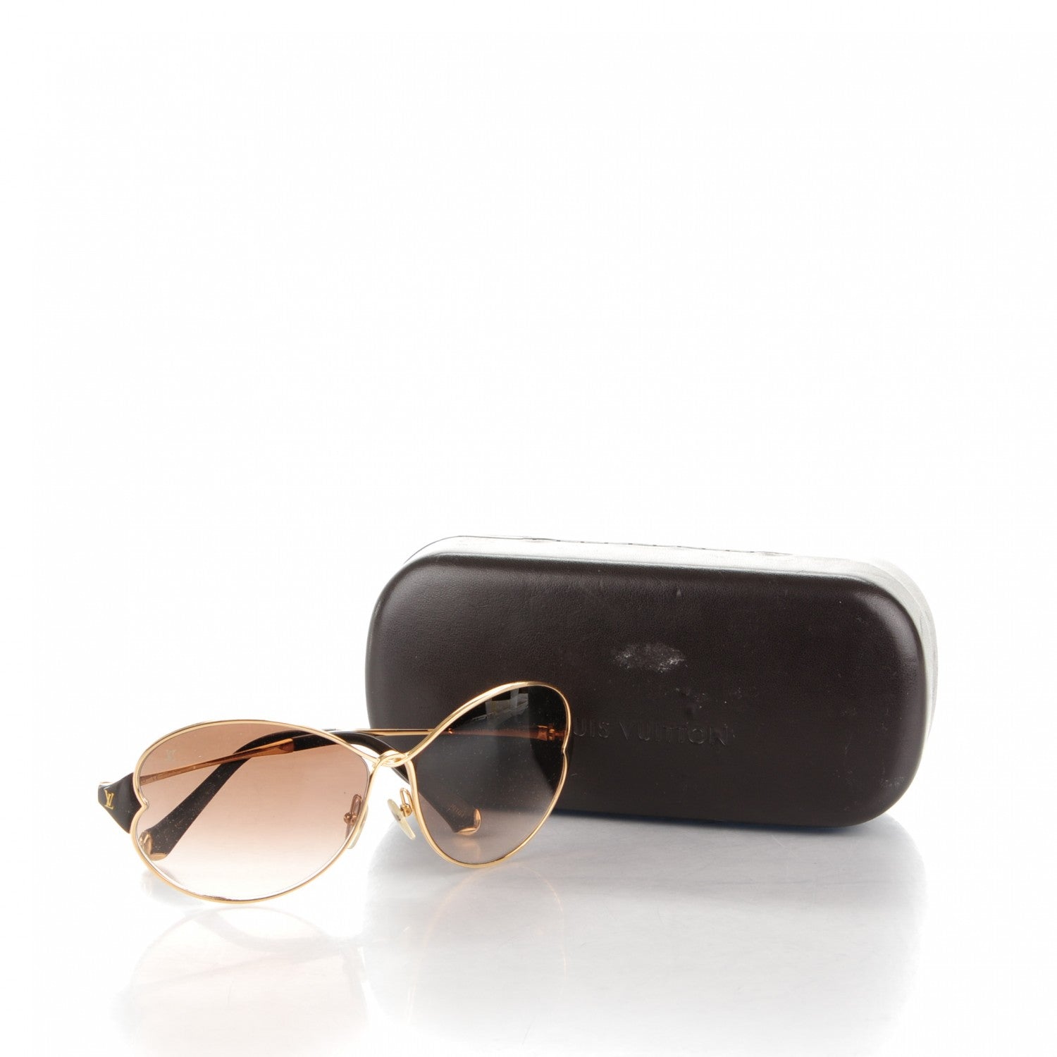 Louis Vuitton Daisy Sunglasses Z0262U Marron 7 of 7
