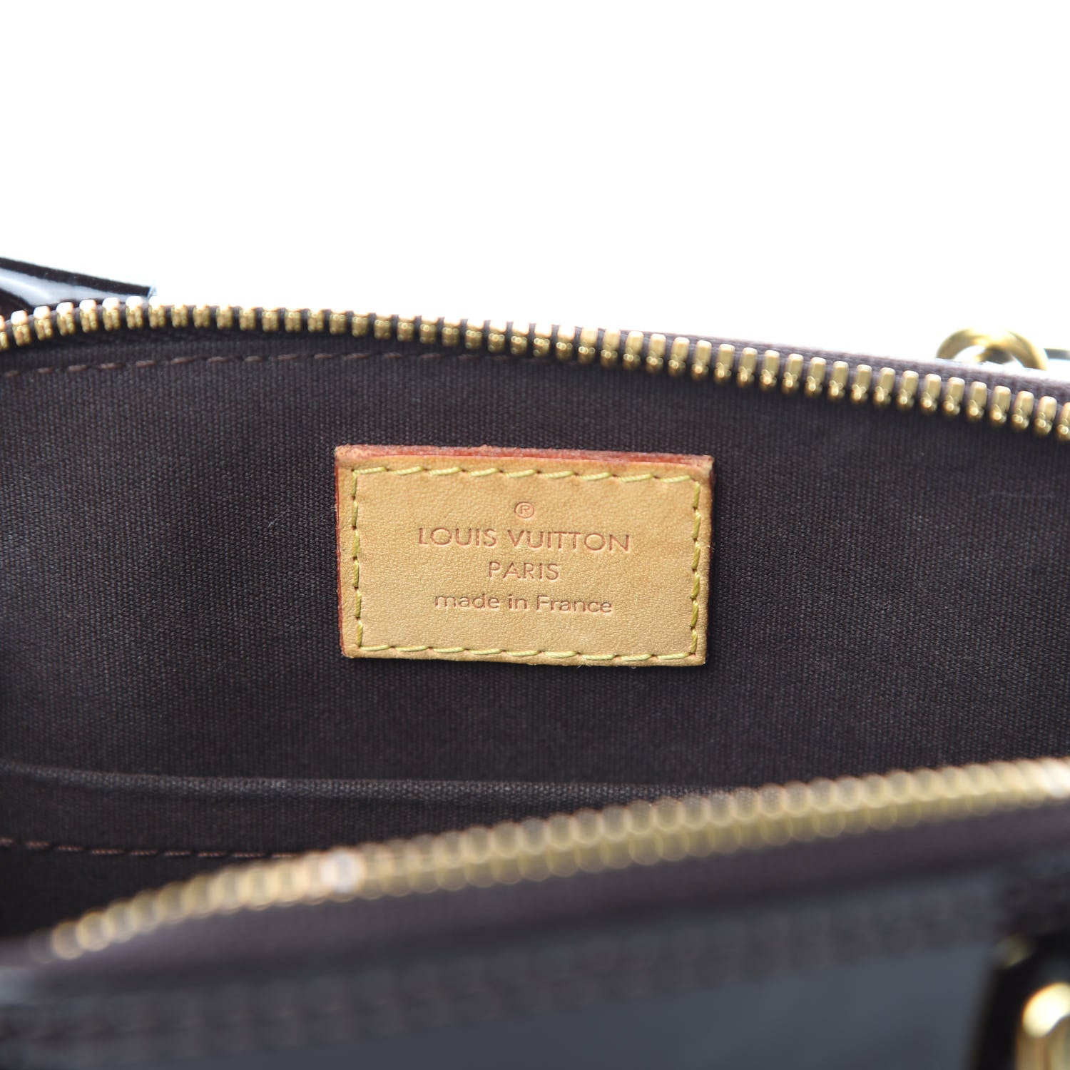 Louis Vuitton Vernis Alma BB Amarante 6 of 10