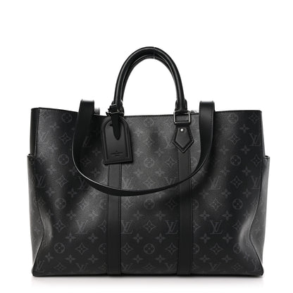 Louis Vuitton Monogram Eclipse Sac Plat 24H 1 of 9