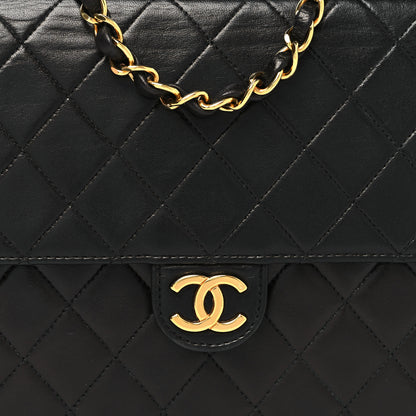 Chanel Lambskin Quilted Small Single Flap Black 7 of 9