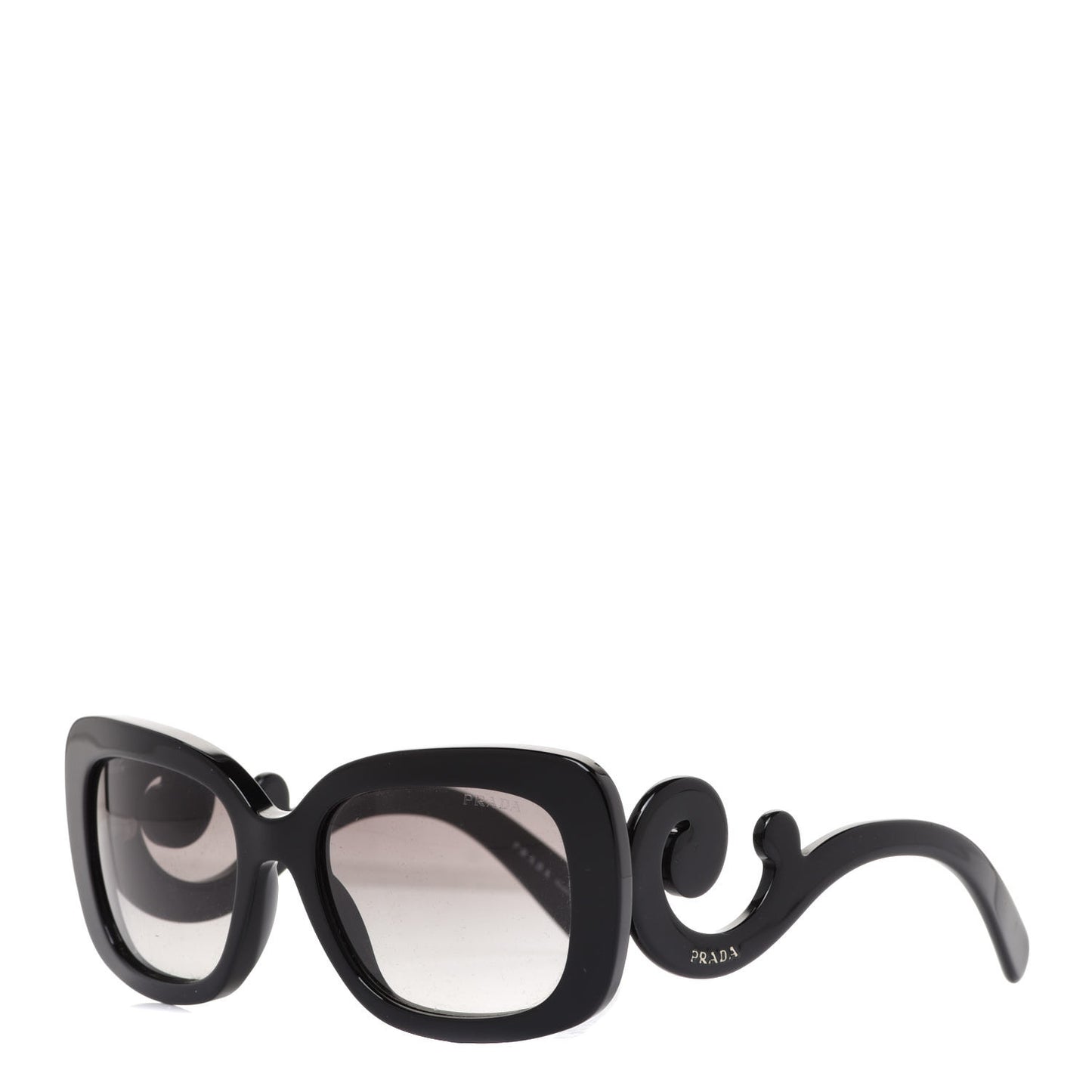 Acetate Baroque Sunglasses SPR 27O Black