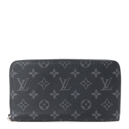 Louis Vuitton LOUIS VUITTON Monogram Eclipse Zippy Organizer Wallet 1 of 13