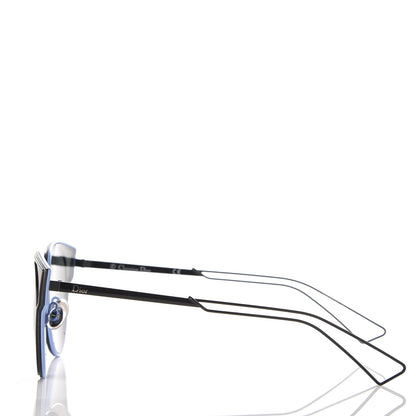 Christian Dior Sculpt Cat Eye Sunglasses Black Gray 3 of 7
