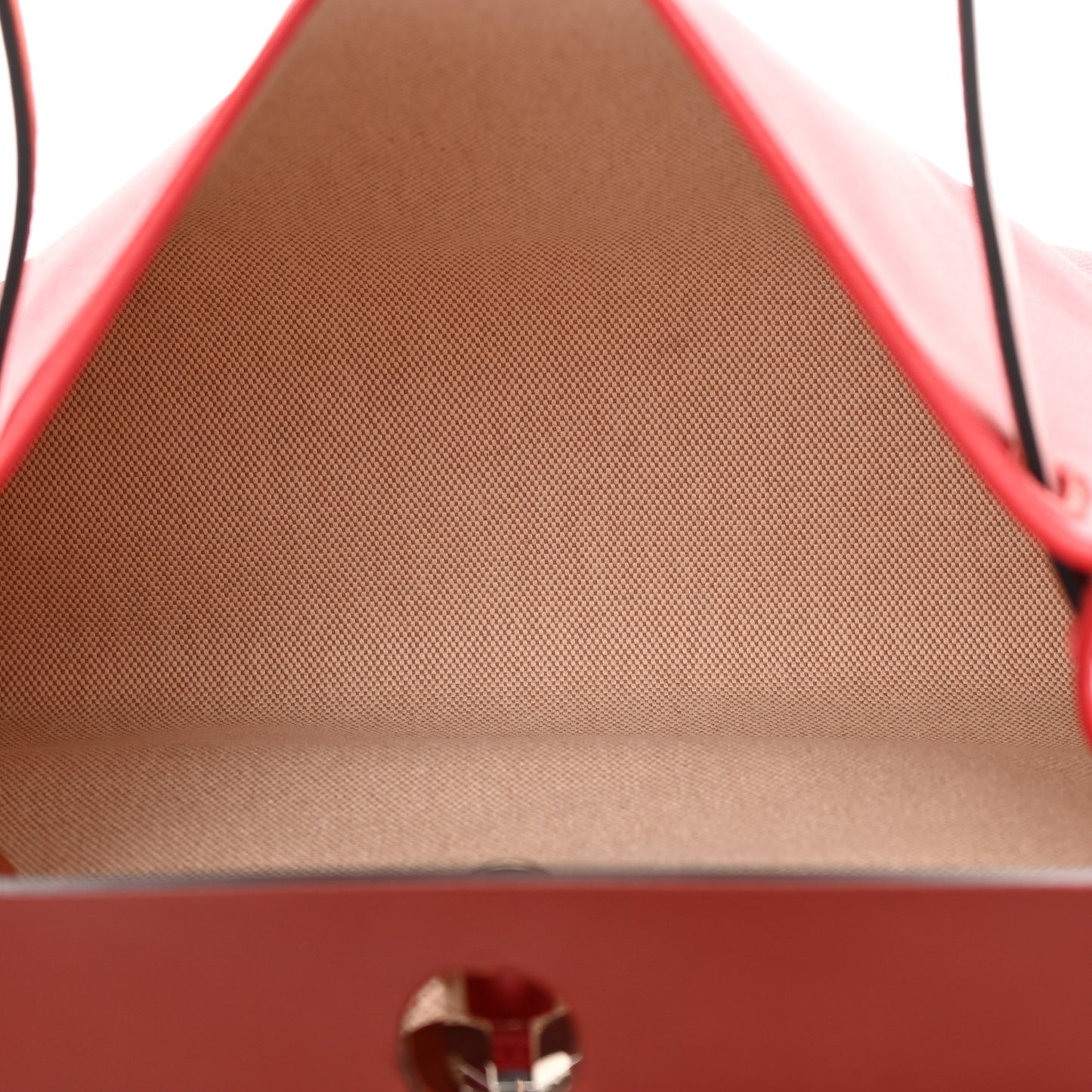 Toile H Berline Vache Hunter Herbag Zip PM 31 Rouge Piment Ecru