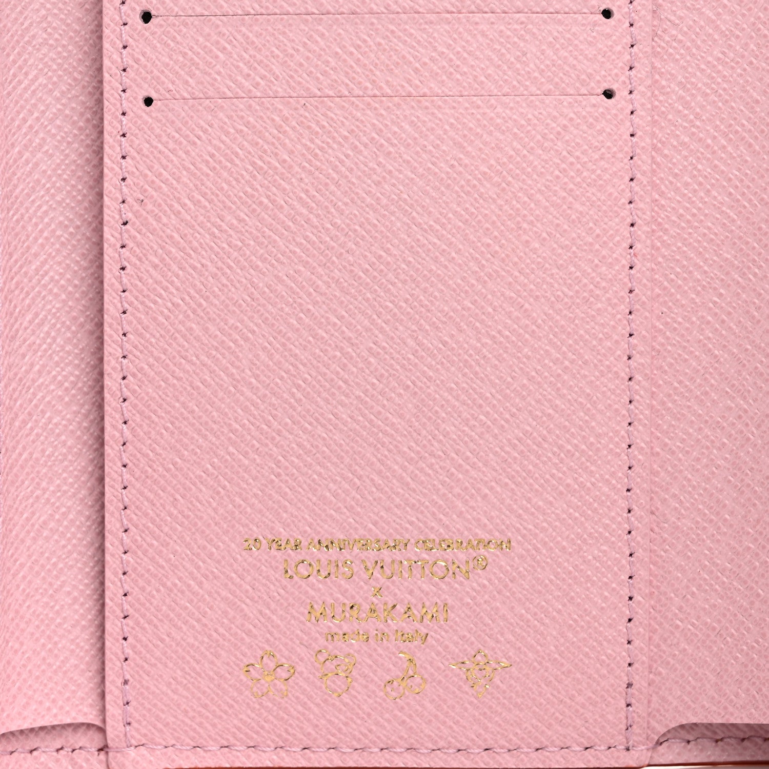 Louis Vuitton LV X TM Monogram Cherry Blossom Victorine Wallet Sakura Brown 6 of 6