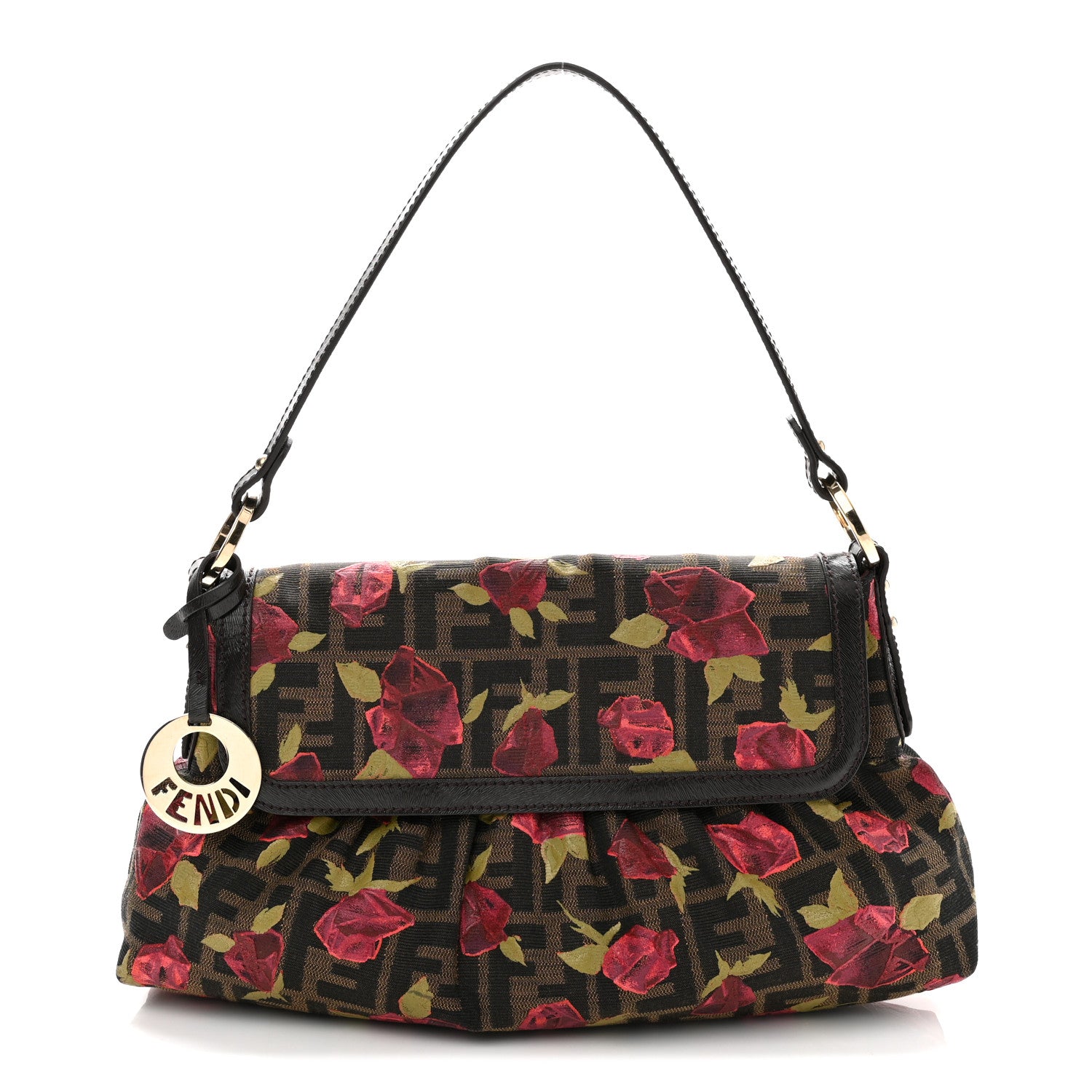 Fendi Zucca Rose Small Chef Shoulder Bag 1 of 10