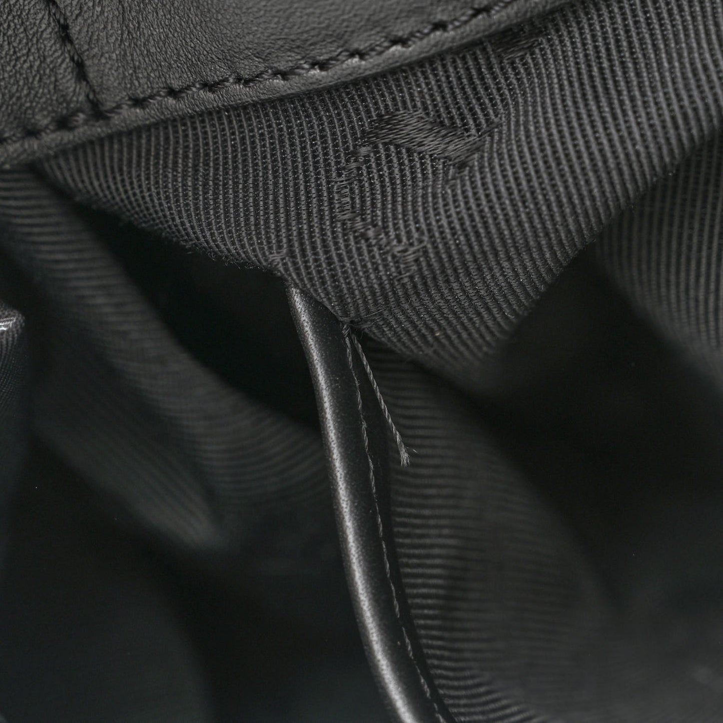 Nylon Medium Rucksack Backpack Black