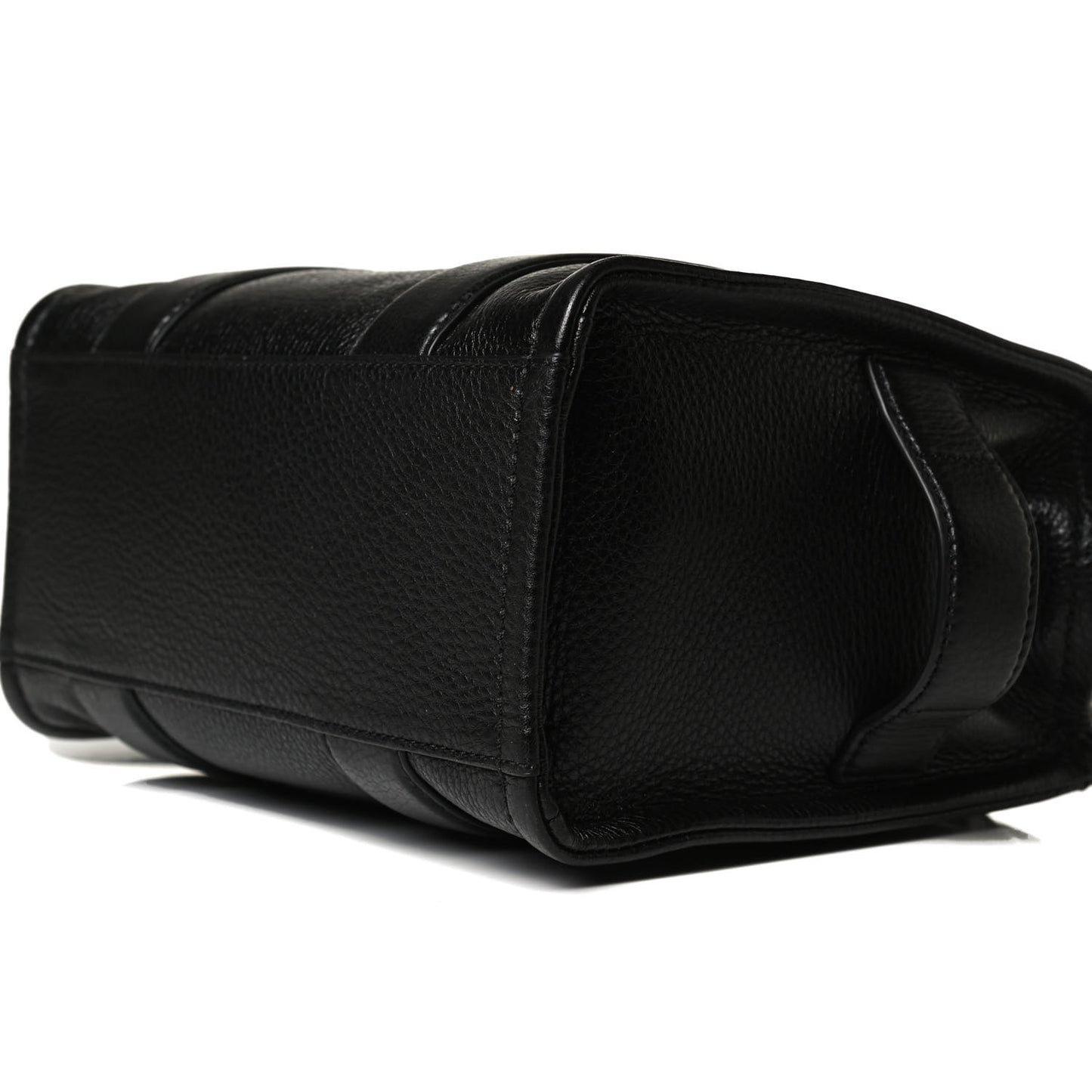 Grained Calfskin Small The Tote Bag Black