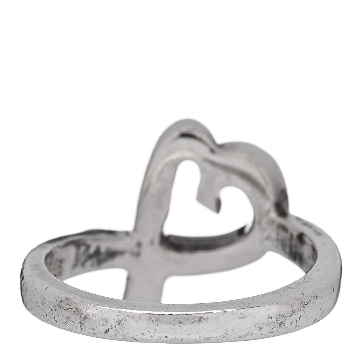 Sterling Silver Paloma Picasso Loving Heart Ring 50 5.5