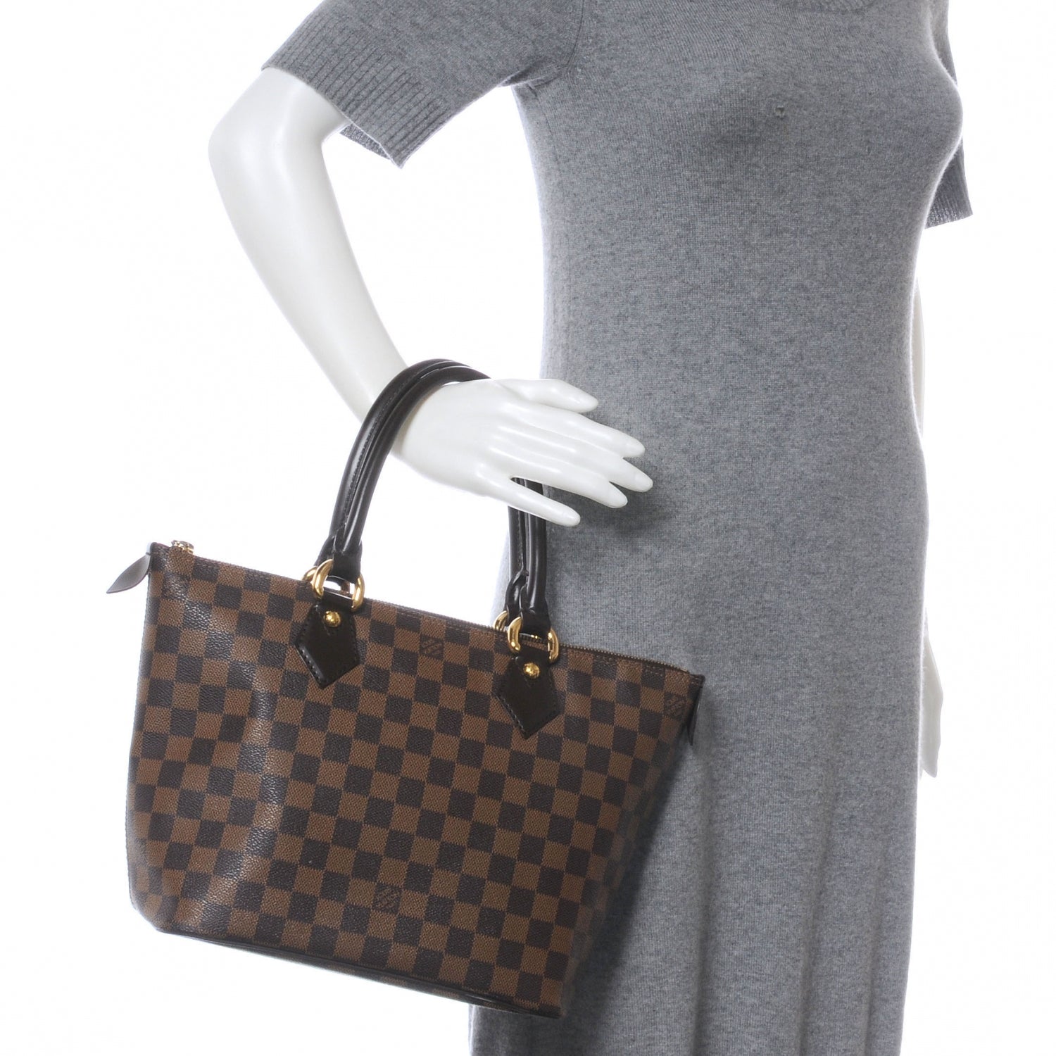 Louis Vuitton Damier Ebene Saleya PM 2 of 7