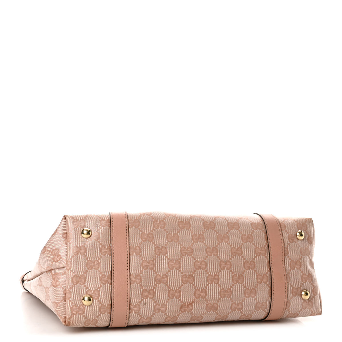 Crystal Monogram Medium Abbey Tote Blush