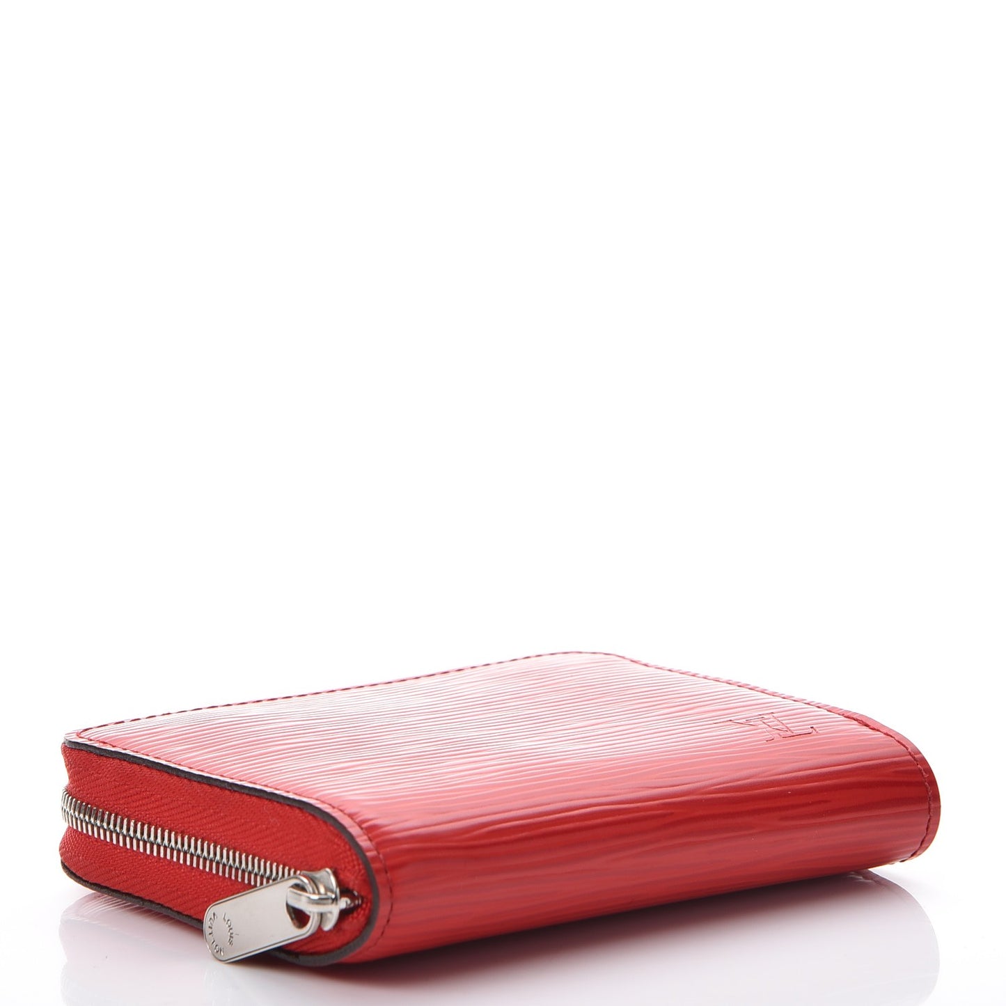 Epi Zippy Coin Purse Coquelicot