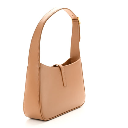 Saint Laurent SAINT LAURENT Smooth Calfskin Le 5 A 7 Hobo Brown 3 of 9