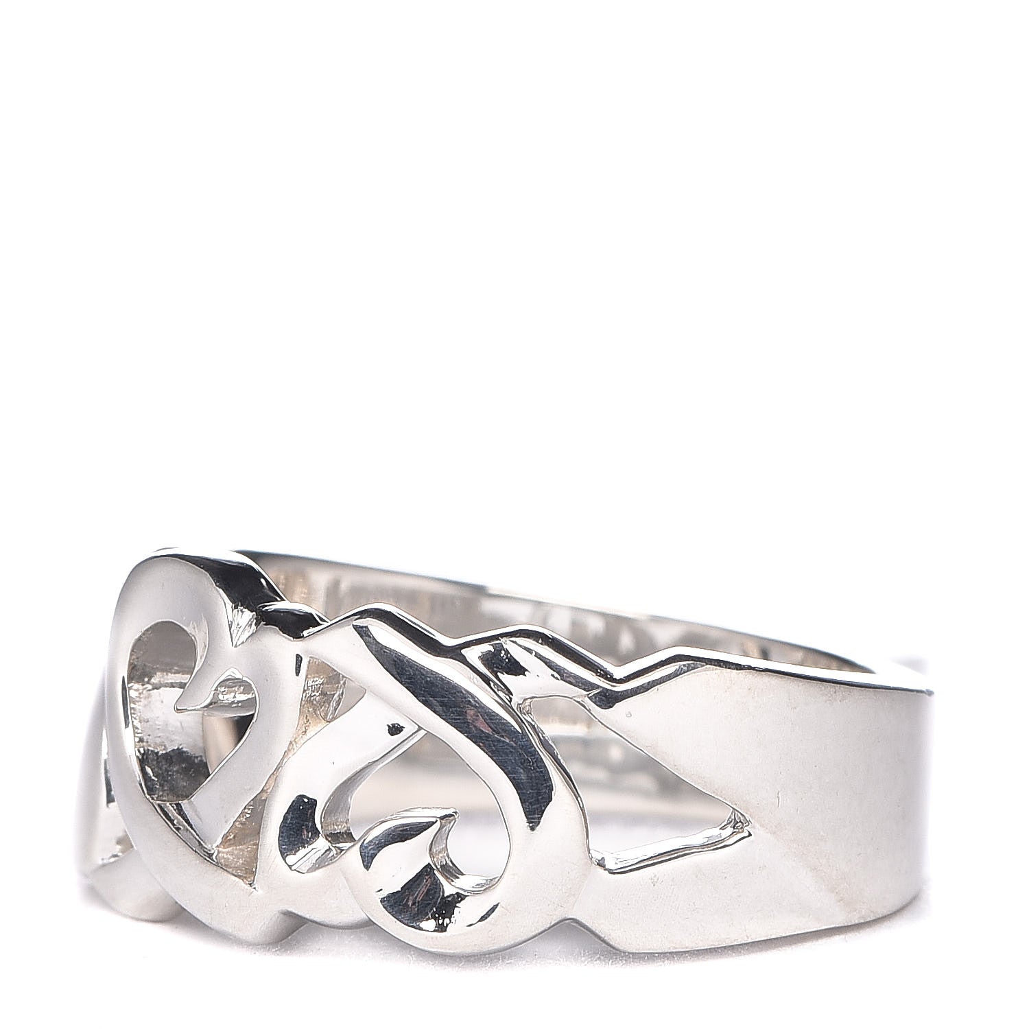 Tiffany Sterling Silver Paloma Picasso Loving Heart Ring 52 6 3 of 6