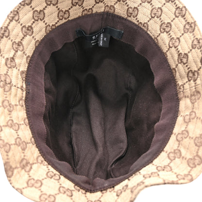 Gucci GG Monogram Web Bucket Hat M Brown 7 of 11