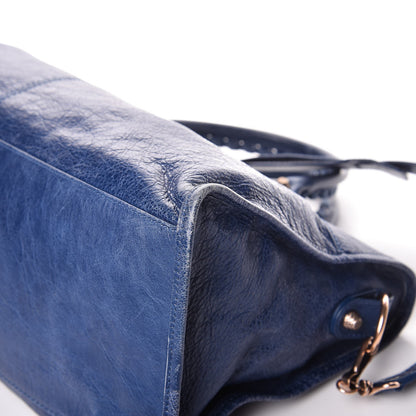 Balenciaga Agneau Giant 12 Rose Gold Hardware Part Time Bleu Cobalt Bleu Electric 14 of 15