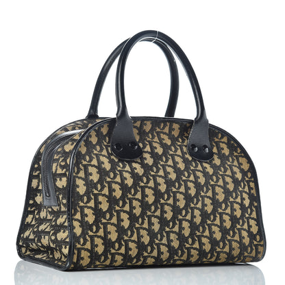 Christian Dior Monogram Bowler Black 3 of 18