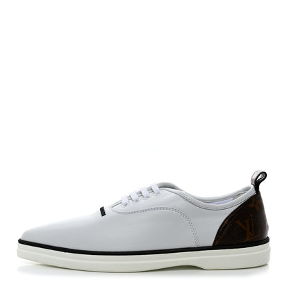Louis Vuitton Calfskin Monogram Matchpoint Sneakers 38 White 1 of 9