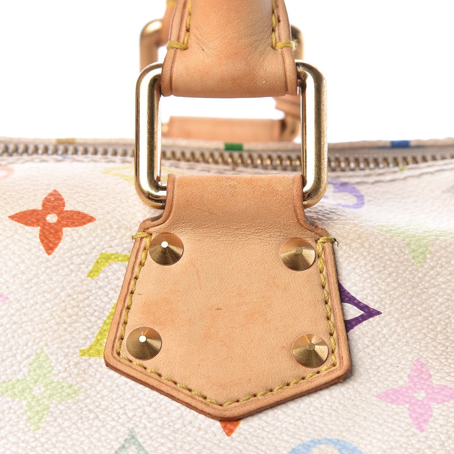 Monogram Multicolor Speedy 30 White