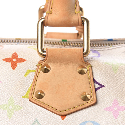 Louis Vuitton Monogram Multicolor Speedy 30 White 14 of 19
