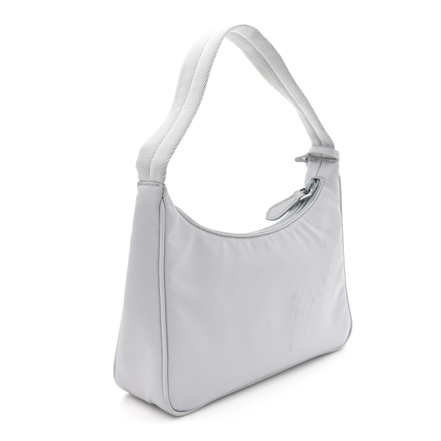 Prada Tessuto Nylon Mini Re-Edition 2000 Bag Fiordaliso 3 of 13