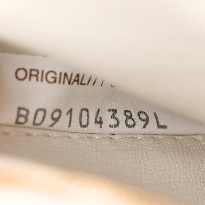 Bottega Veneta Lambskin Maxi Intreccio Padded Chain Cassette Crossbody Bag White 7 of 10