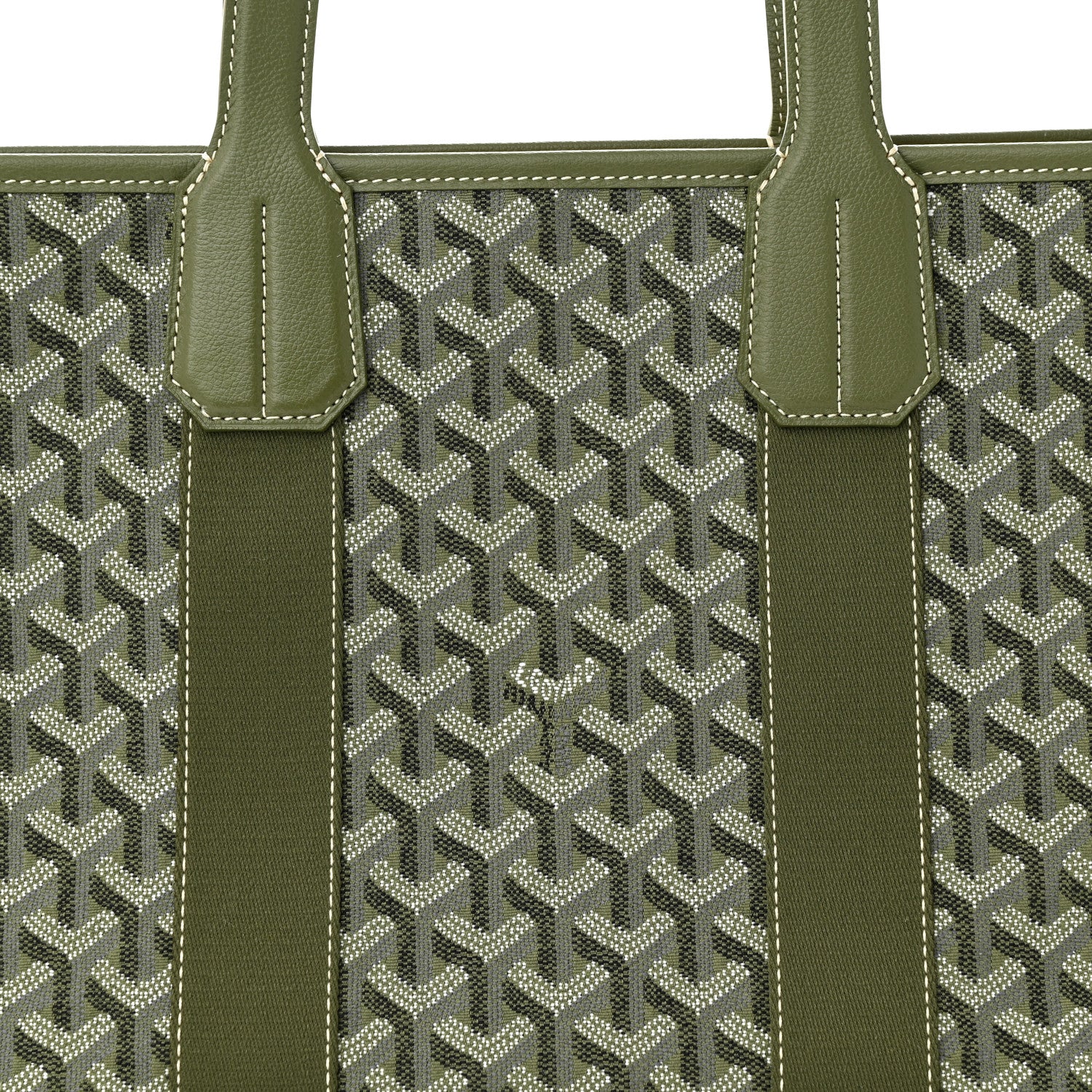 Goyard Goyardine Villette PM Tote Khaki 8 of 11