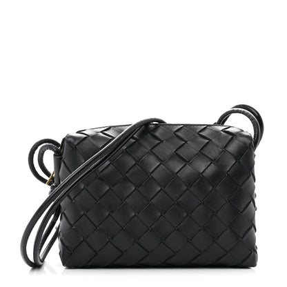 Bottega Veneta Nappa Intrecciato Mini Loop Camera Bag Black 1 of 9
