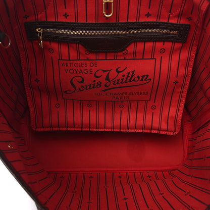 Louis Vuitton Damier Ebene Neverfull MM 5 of 9