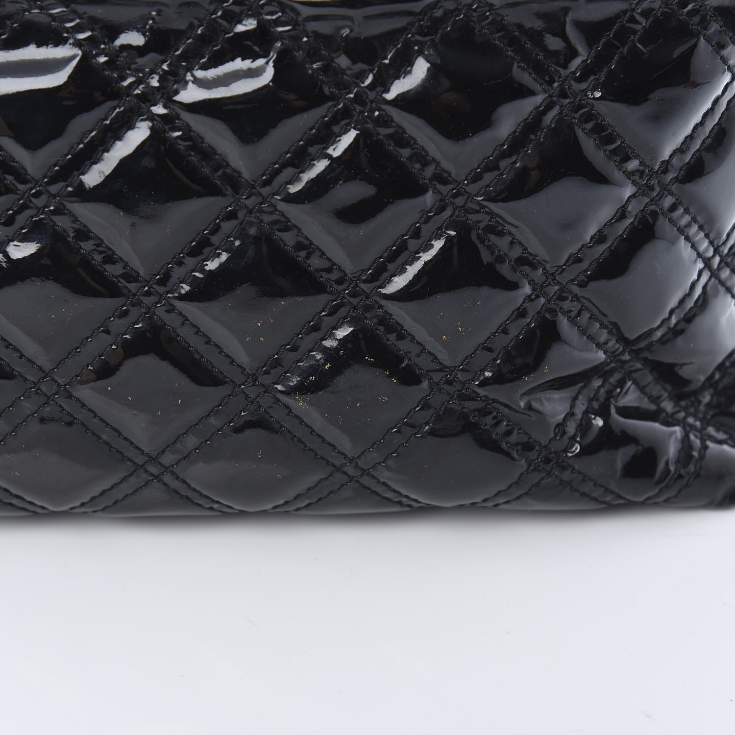 Marc Jacobs Patent Quilted The XL Single Flap Black 12 of 12