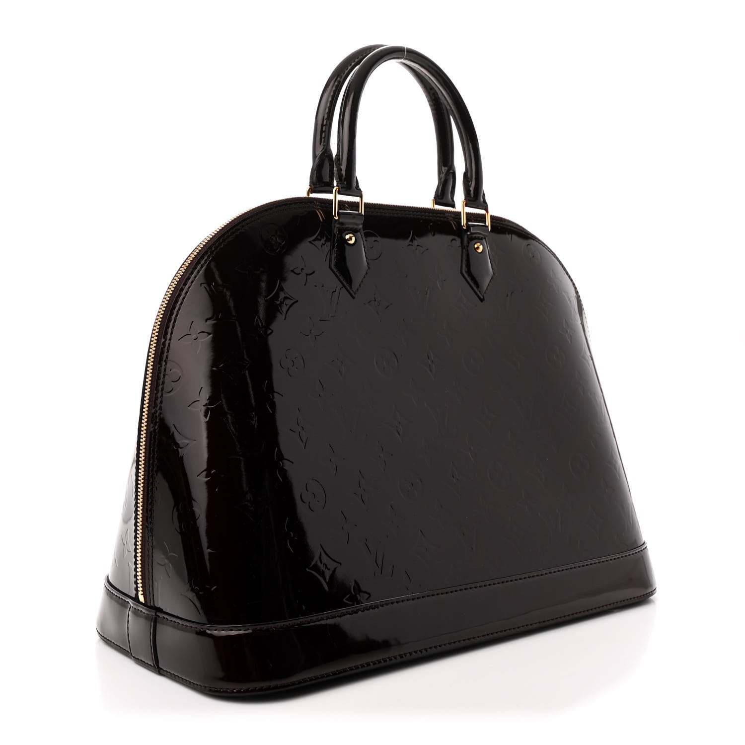 Louis Vuitton Vernis Alma GM Amarante 3 of 10