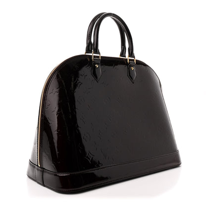 Louis Vuitton Vernis Alma GM Amarante 3 of 10