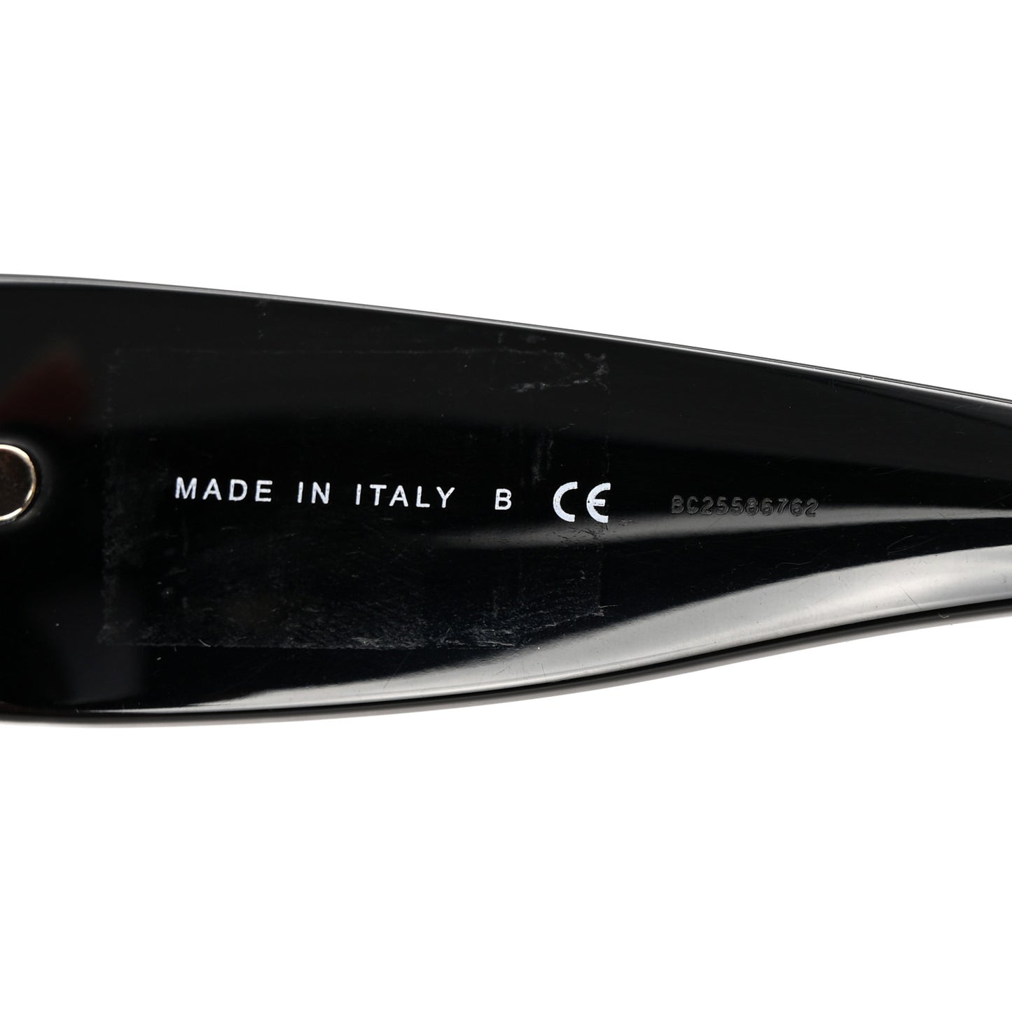 Acetate Rectangle Sunglasses 5435 Black