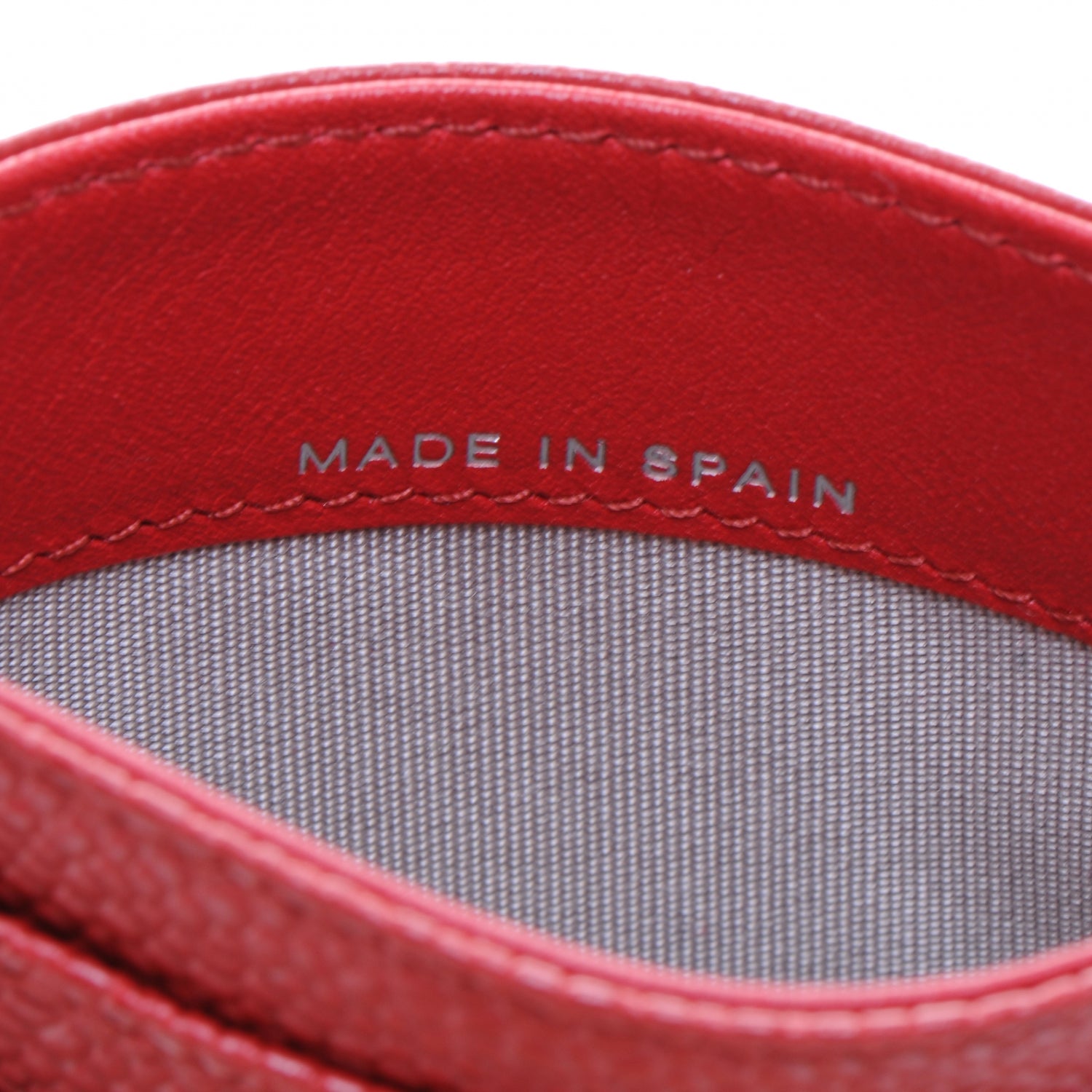 Chanel Caviar Card Holder Red 5 of 7