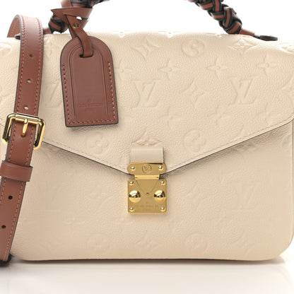 Louis Vuitton Empreinte Braided Pochette Metis Creme Beige Caramel 8 of 12