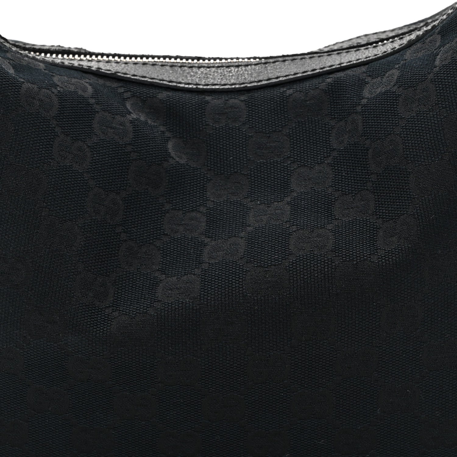 Gucci Monogram Medium Charmy Hobo Black 8 of 10