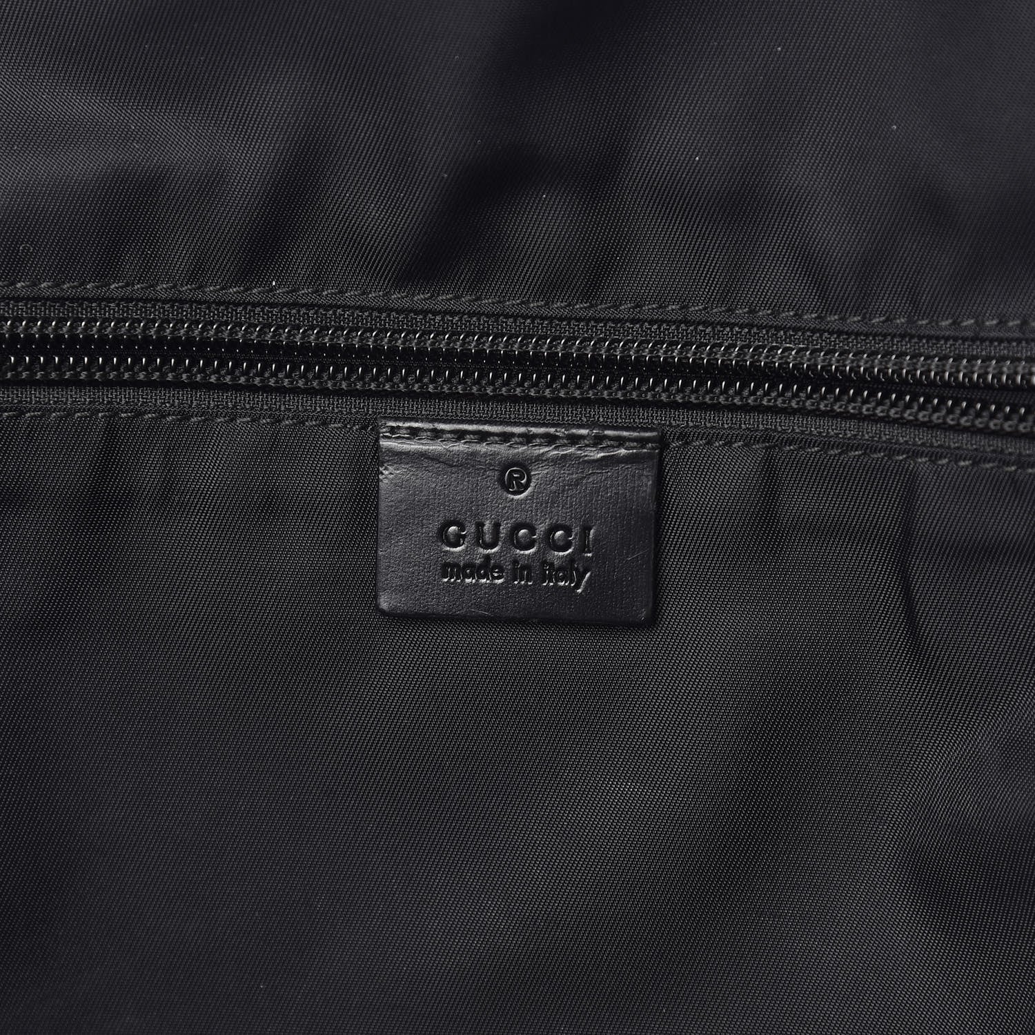 Gucci Coated Canvas Interlocking G Travel Backpack Black 6 of 19