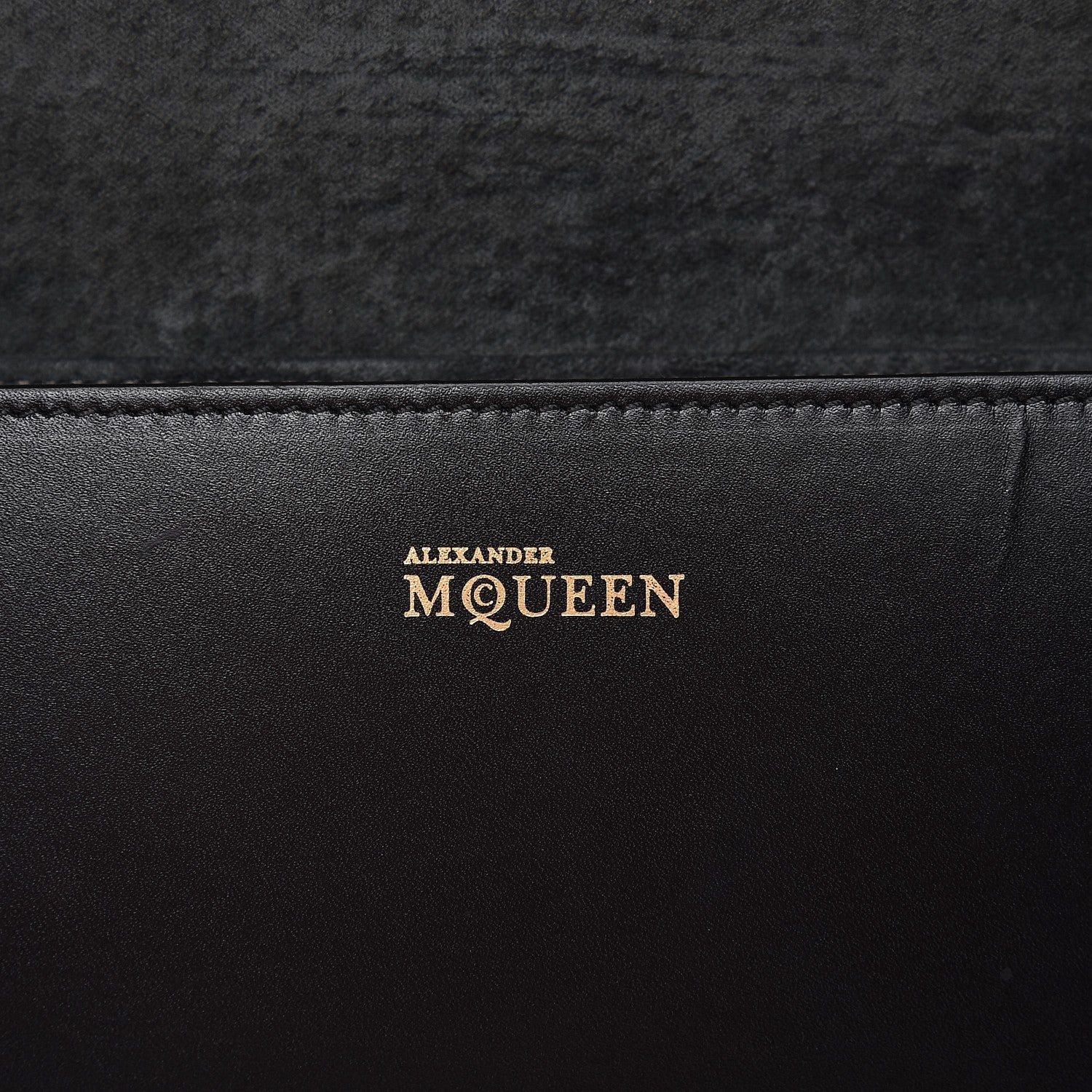 Alexander McQueen Calfskin Heroine Chain Satchel Black 8 of 10