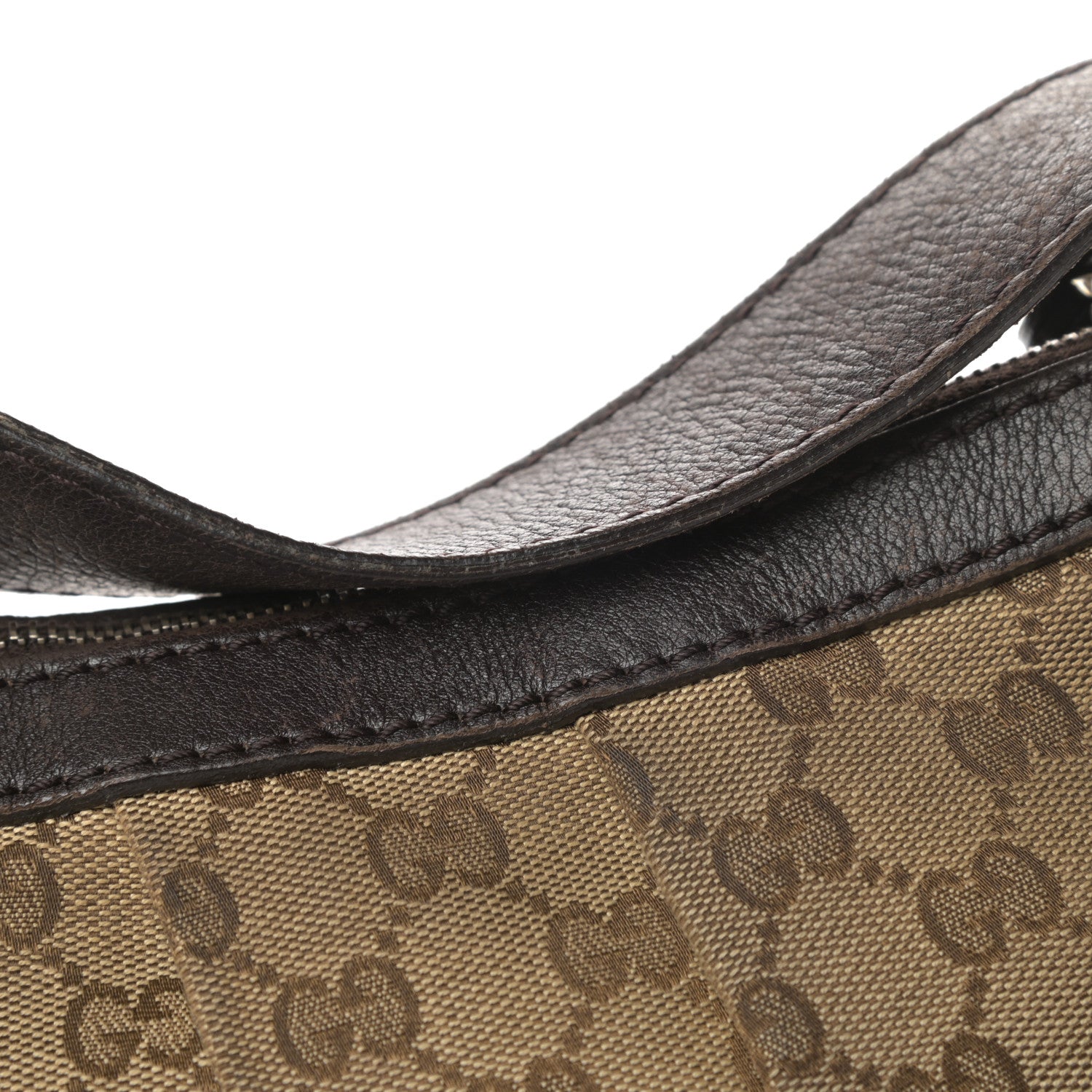 Gucci GG Monogram Medium Sukey Hobo Dark Brown 13 of 15