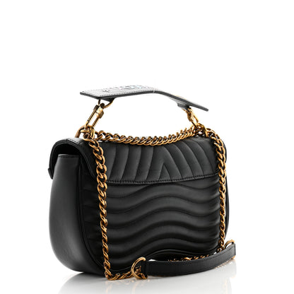 Louis Vuitton Calfskin New Wave Chain PM Black 3 of 12