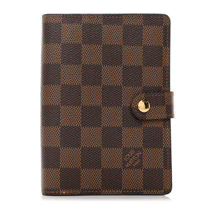 Louis Vuitton Damier Ebene Small Ring Agenda Cover 1 of 7
