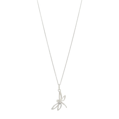 Tiffany Sterling Silver Dragonfly Pendant Necklace 1 of 6