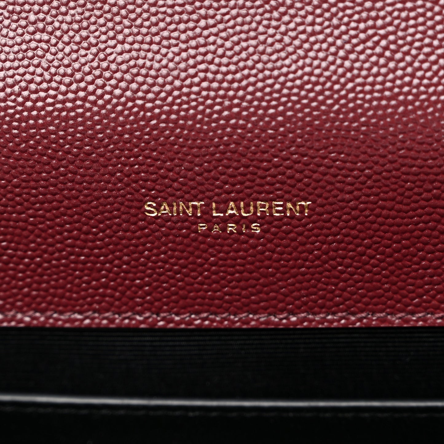 Grain De Poudre Textured Mixed Matelasse Medium Triquilt Monogram Satchel Rouge Legion