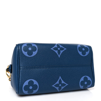 Louis Vuitton Empreinte Monogram Giant Speedy Bandouliere 20 Degrade Blue 4 of 8