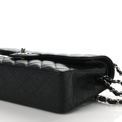 Chanel Caviar Quilted Medium Double Flap Black 8 of 8