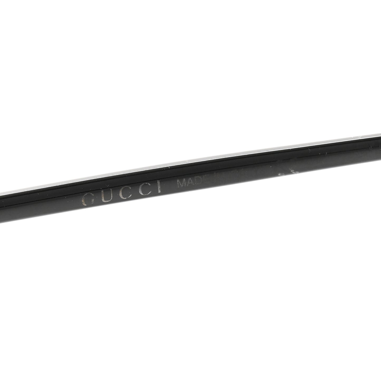 Metal Rimless Square Sunglasses GG0291S Black Gold